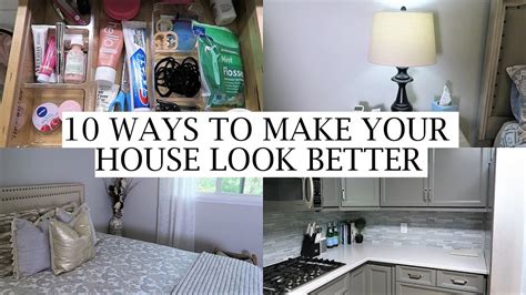 10 easy and affordable ways to make your house look better erica lee youtube