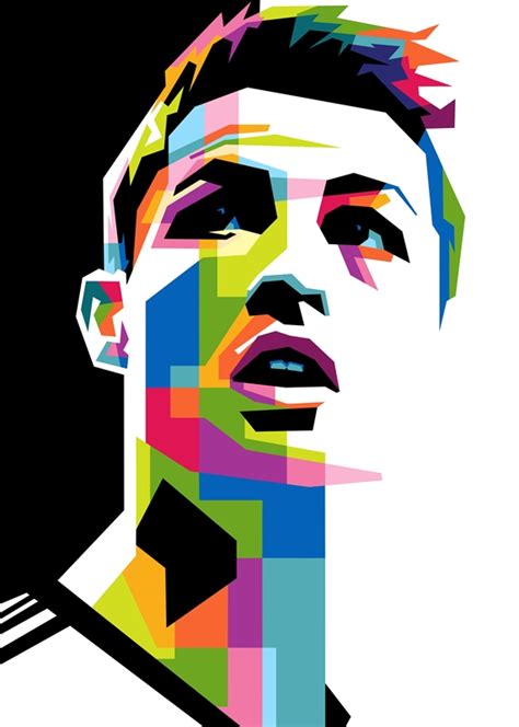 Cristiano Ronaldo Posters And Prints By Muhammad Ardian Printler