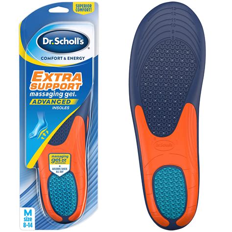 Dr Scholl’s Extra Support Insoles Superior Shock Absorption And