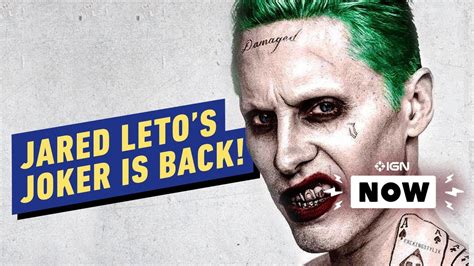 Jared Leto To Play Joker In Zack Snyders Justice League Ign Now Youtube