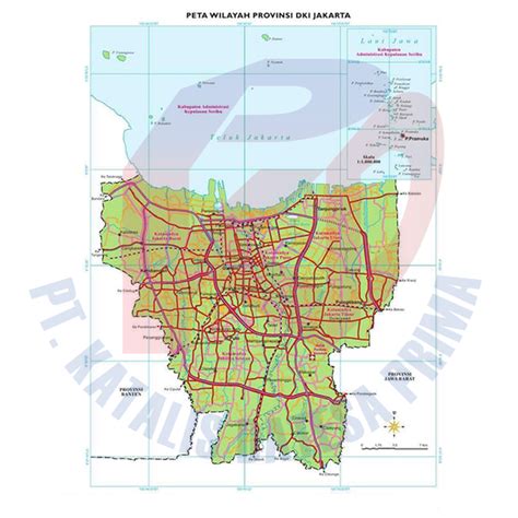 Jakarta terletak di bagian barat laut pulau jawa. Jual Alat Peraga Sekolah Peta DKI Jakarta dari penerbit Lainnya Original Murah | SIPLah Eureka ...