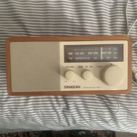 Sangean Wr 11 Am Fm 2 Bands Wood Cabinet Tabletop Analog Radio Receiver Tested Ebay