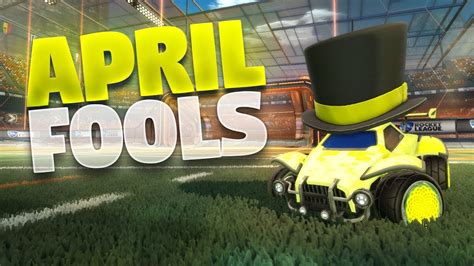 New April Fools Update On Rocket League Giant Toppers Prank Youtube