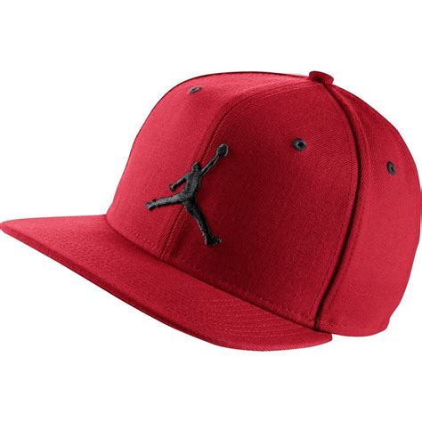 Jordan New Mens Jordan 619360 689 J Jumpman Snapback Hat Gym Red