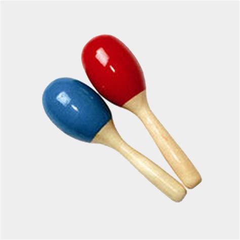 Wooden Mini Maracas Pair Music Beat Australia