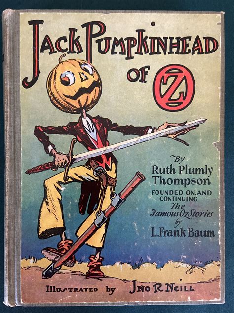 Jack Pumpkinhead Of Oz 1st Edition Wizard Of Oz Book 1929 Wonderful