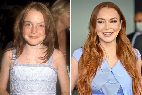 Lindsay Lohan Then And Now 2022
