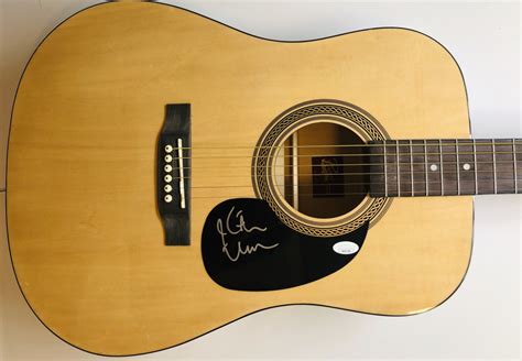 Keith Urban Signed Full Size Acoustic Guitar Jsa Coa Pristine Auction