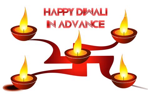 Happy Diwali In Advance Png Transparent Image Png Arts