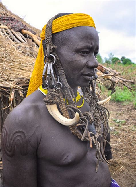 Mursi Warrior Ethiopia Rod Waddington Flickr