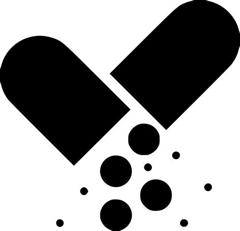 Antibiotics Svg Png Icon Free Download Antibiotics Black And White