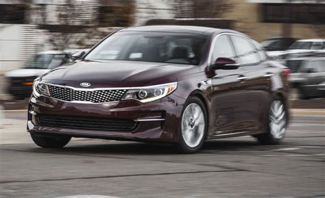 2016 Kia Optima 24l Instrumented Test Review Car And Driver