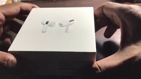 Airpods Pro Unboxing Youtube