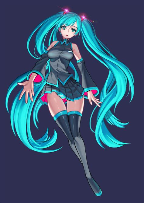 Hatsune Miku Vocaloid Drawn By Hyoin Danbooru