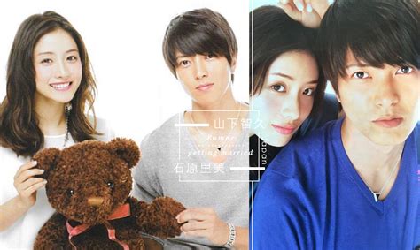 #yamashita tomohisa #ishihara satomi #jdrama #from 5 to 9 #5 ji kara 9 ji made #5→9 ～私に恋したお坊さん～ #nesrivaki. 繪形繪聲的粉紅氣息：日媒傳聞山下智久和石原里美將於九月宣佈結婚 ‧ A Day Magazine