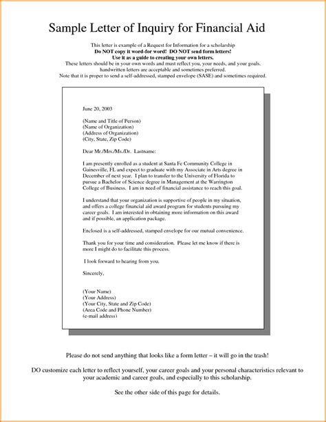 Financial Assistance Letter Sample Inspirational 8 How To Write A
