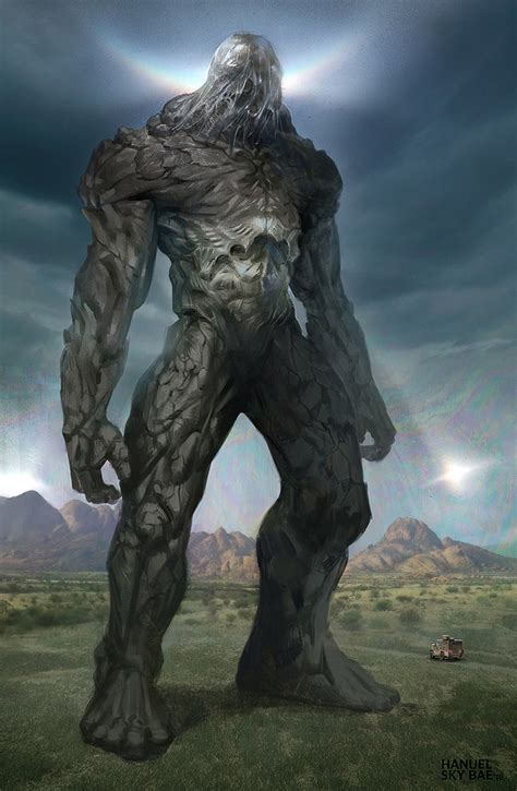Giant Monster Concept Art