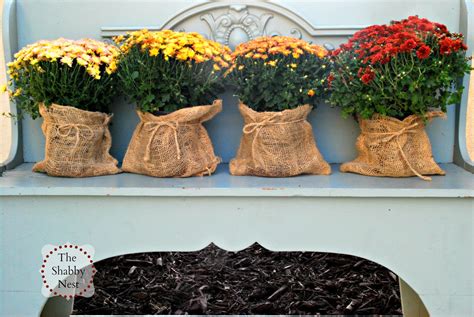 The pumpkin sign is a perfect accompaniment to the mums and hay bale she set up and will be ready to use with her outdoor fall decor each year. 17 Delightful DIY Burlap Decorations To Beautify Your Home ...