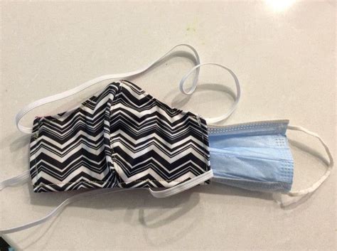Cdc Approved Cloth Face Mask With N95 Filter Instructables Easy Face