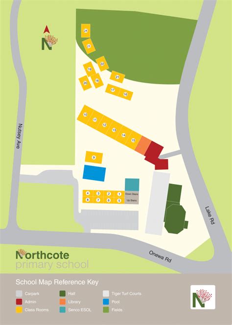 School Map Northcote Primary School