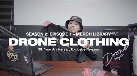 Drone Clothing Co Limited Edition Dougbrock Tv Merch Library