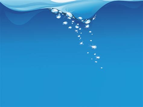 Blue Water Wave Effects Free Ppt Backgrounds For Your Powerpoint Templates