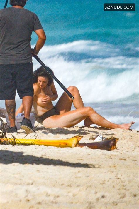 Emily Didonato Goes Topless For A Beachside Shoot In Tulum Photos The