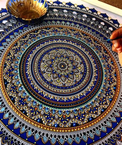 Traditional Mandala Painting Is Stunningly Beautiful Rbeamazed