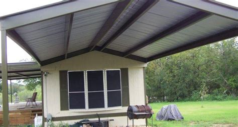 Stunning Mobile Home Metal Roof Over Kits 21 Photos Get In The Trailer