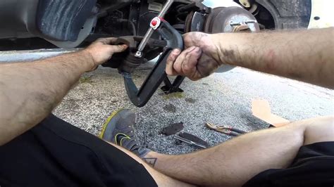 How To Change The Brakes On A 2008 Jeep Liberty Youtube