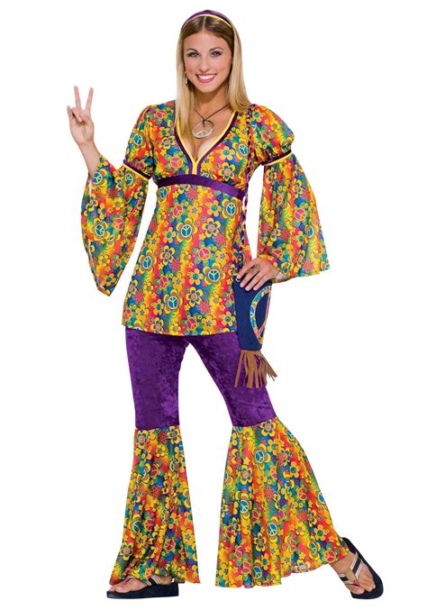 Purple Haze Hippie Costume