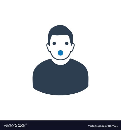 Surprised Face Reaction Icon Editable Symbol Vector Image