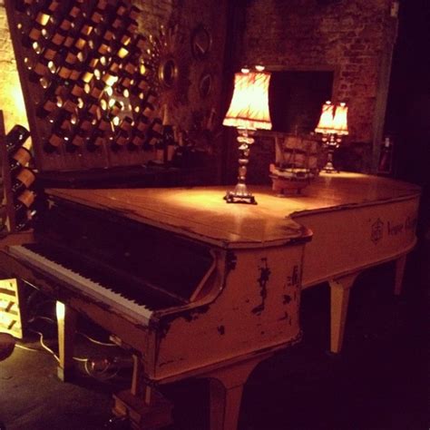 Piano bar at Old Vic Tunnels, Waterloo | Piano, Piano bar, Book bar