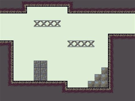 Dark Platformer Tileset