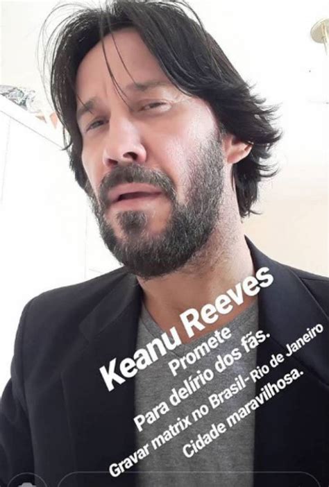 Keanu Reeves Do Brasil Viraliza Na Internet Por Semelhança Com O Ator Mh Celebridades E Tv