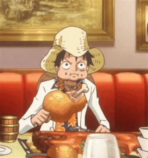 Luffy Luffy Eat Luffy Luffy Eat Meat Descubre Y Comparte