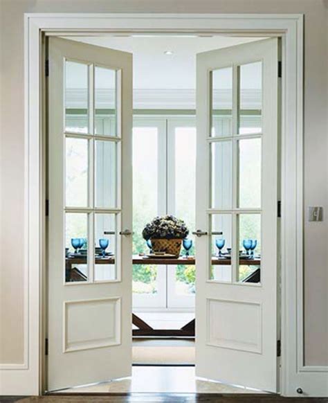 Double doors into our bedroom open onto hall for sea view from hall. Would love these doors into master bedroom!!! | Double ...