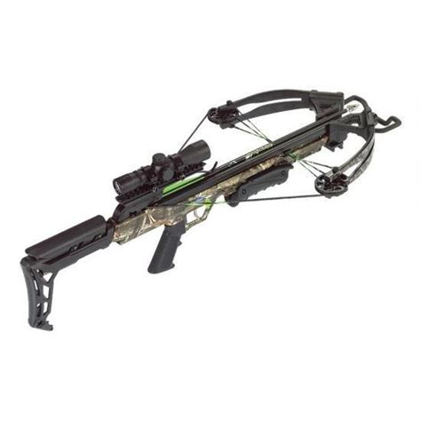 Carbon Express X Force Blade Crossbow Kit 320 Fps 4x32 Scope Camo For