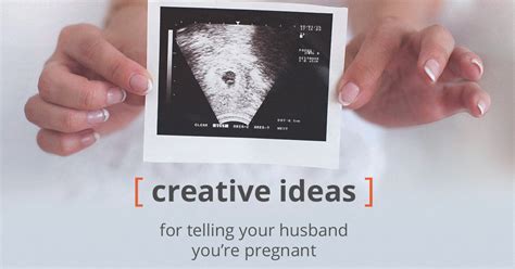 How To Tell Your Husband Youre Pregnant Fun Ideas