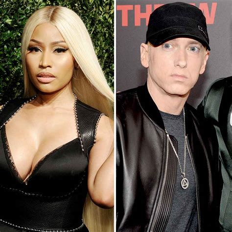 Nicki Minaj Says Yes She S Dating Eminem Details Usweekly