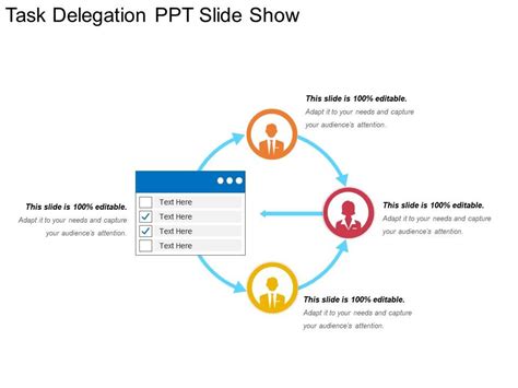 Task Delegation Ppt Slide Show Powerpoint Shapes Powerpoint Slide