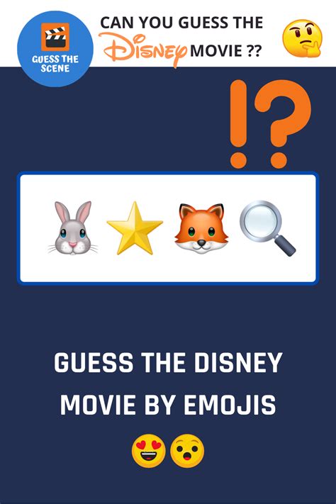 Can You Guess The Disney Movie By Emojis Disney Movies Quiz Guess The Scene Игры