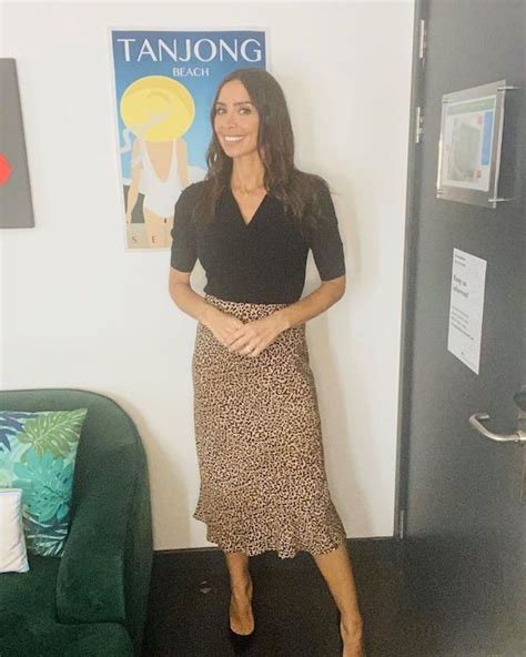 Christine Lampard Just Teamed A £7 Mands Top With A Slinky Leopard Skirt And Fans Are Floored