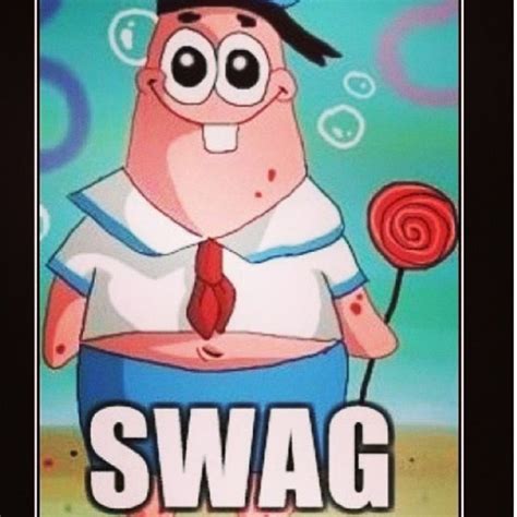 Patrick Has Swag Funny Cartoon Memes Spongebob Pics Funny