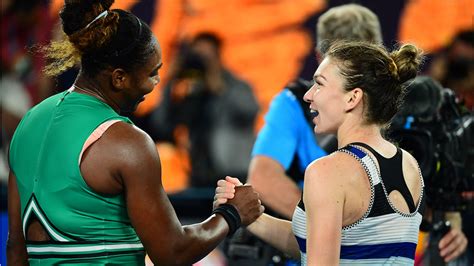 Serena williams faces simona halep as she looks for an eighth wimbledon singles title. Australian Open: Serena Williams defeats Romanian Simona ...