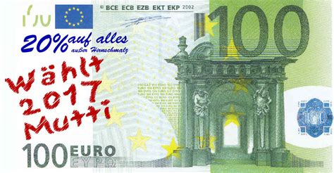 Verfasst von die wikihow community. CDU will 100€ Scheine an Bürger für 80€ abgeben