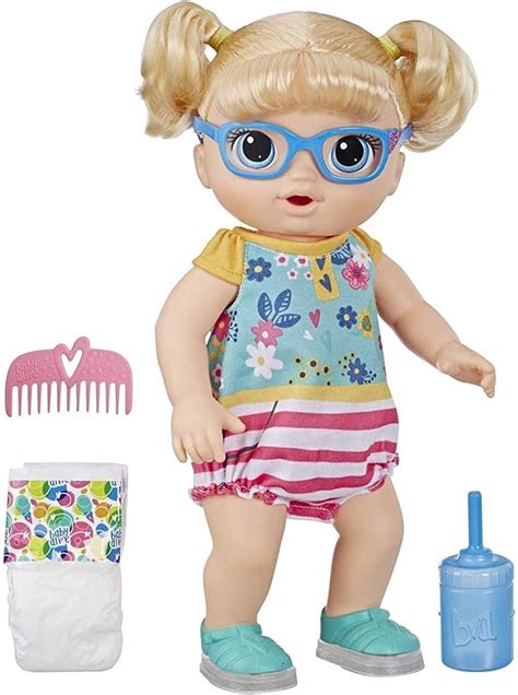 Baby Alive Step N Giggle Blonde Hair Baby Doll Light Up Shoes