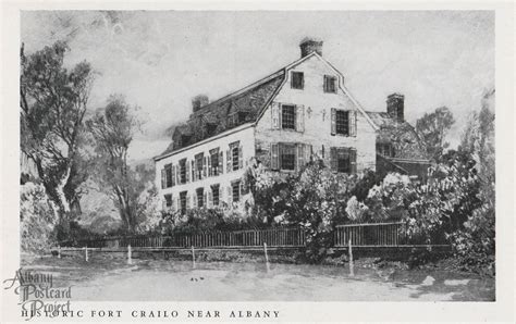 Historic Fort Crailo Near Albany Albany Postcard Project