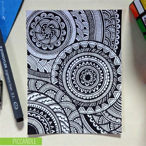 Learn how to draw step by step in a fun way!come join and follow us to learn how to draw. Pic Candle — NEW VIDEO Doodle | Mandala art lesson ...