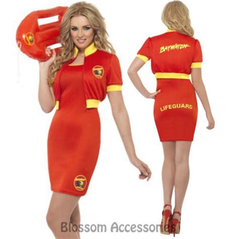 cl182 baywatch lifeguard beach patrol sexy ladies fancy dress costume outfits ebay